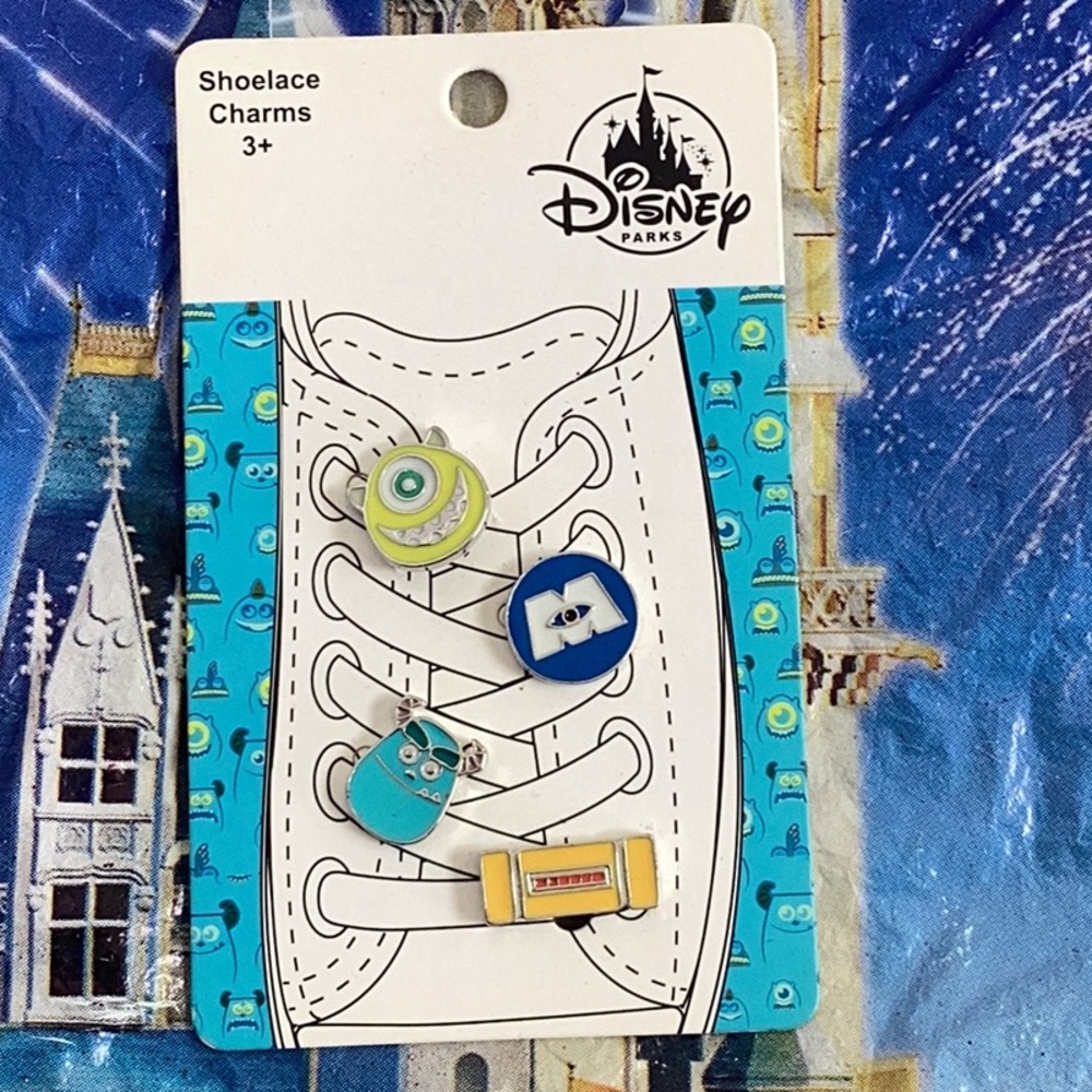 Disney park shoelace charms